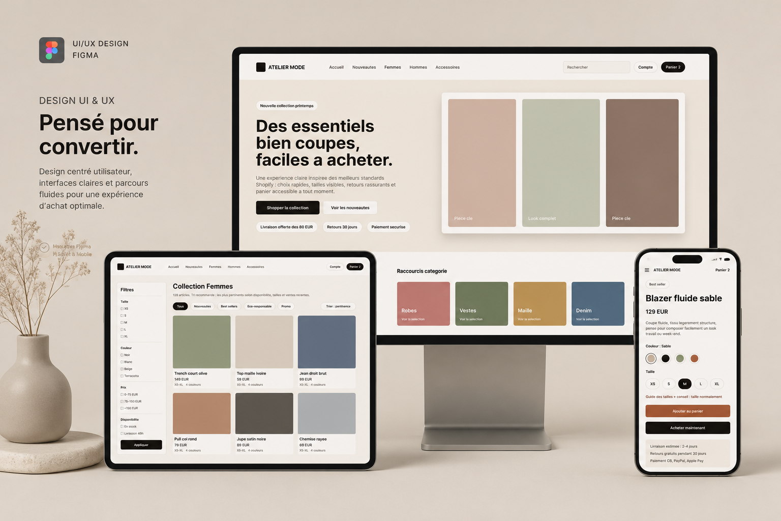 Image du projet UX Figma